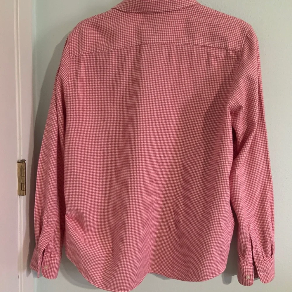 Lands End Flannel Shirt - Picture 2 of 6